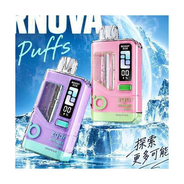 【一次性】正品zgar冰熊超新星30000口 大容量 极致舒适 可调节功率 15ml 当天发货